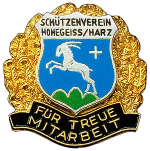 Für Treue Mitarbeit - zum Schließen ins Bild klicken