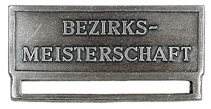 Bandspange - Bezirks-Meisterschaft - zum Schließen ins Bild klicken