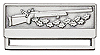 Bandspange - Waffe