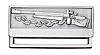 Bandspange - Waffe