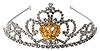 Diadem mit Strass-Steinen