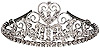 Diadem mit Strass-Steinen