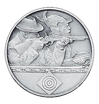 Schützen mit Gewehr