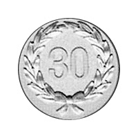 30 mit Kranz